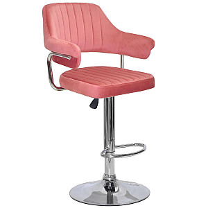 Барний стілець Onder Mebli JEFF BAR CH-BASE Теракотовий B-1018 Оксамит