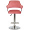 Барный стул Onder Mebli JEFF BAR CH-BASE Терракотовый B-1018 Бархат-1-thumb