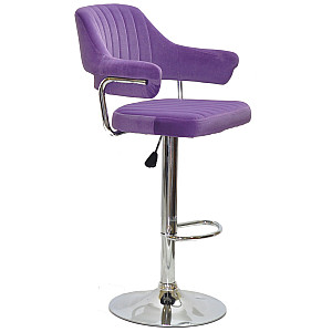 Барный стул Onder Mebli Jeff BAR CH-BASE Пурпурный B-1013 Бархат