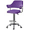 Барный стул Onder Mebli JEFF BAR CH-Office Пурпурный B-1013 Бархат-1-thumb