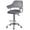 Барный стул Onder Mebli JEFF BAR CH-Office Серый B-1034 Бархат-1-thumb