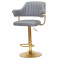 Барний стілець Onder Mebli JEFF BAR GD-BASE Сірий 1001 Екошкіра-1-thumb
