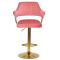 Барний стілець Onder Mebli JEFF BAR GD-BASE Теракотовий B-1018 Оксамит-2-thumb