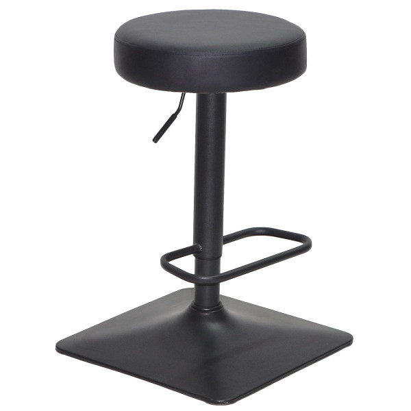 Барный стул Onder Mebli KEY BAR 4-BK-BASE Черный Экокожа-0