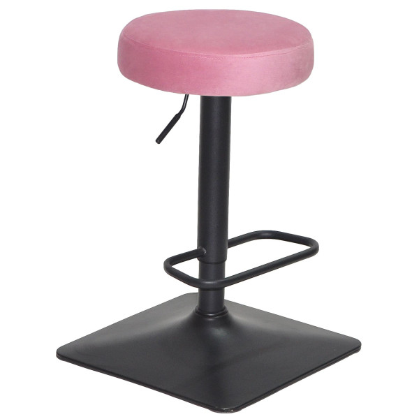 Барный стул Onder Mebli KEY BAR 4-BK-BASE Фрез B-1025 Бархат-0