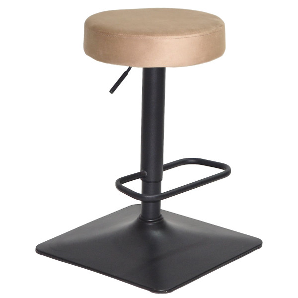 Барный стул Onder Mebli KEY BAR 4-BK-BASE Кофейный B-1042 Бархат-0