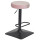 Барний стілець Onder Mebli KEY BAR 4-BK-BASE Рожевий B-1021 Оксамит