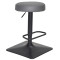 Барный стул Onder Mebli KEY BAR 4-BK-BASE Серый 1001 Экокожа-0-thumb