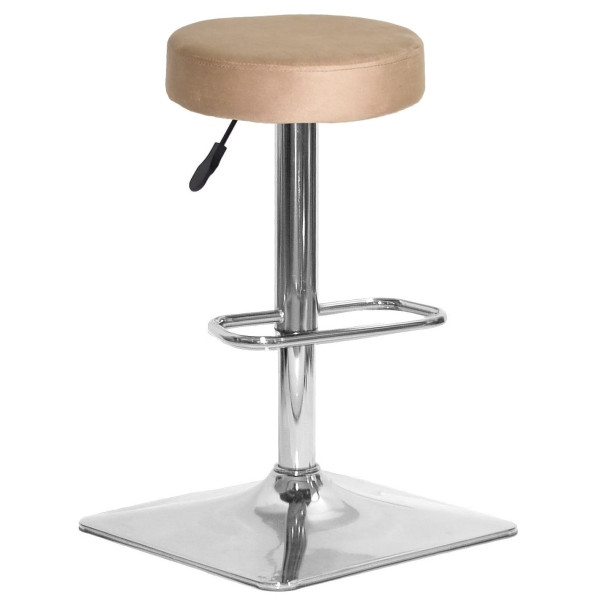 Барный стул Onder Mebli KEY BAR 4-CH-BASE Кофейный B-1042 Бархат-0