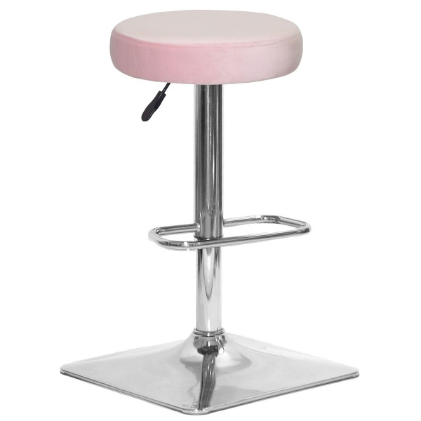 Барный стул Onder Mebli KEY BAR 4-CH-BASE Розовый B-1021 Бархат-0