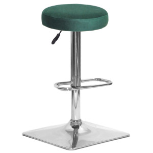 Барный стул Onder Mebli KEY BAR 4-CH-BASE Зеленый B-1036 Бархат