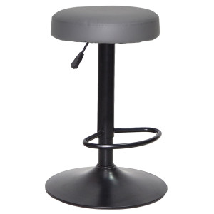Барный стул Onder Mebli KEY BAR BK-BASE Серый 1001 Экокожа