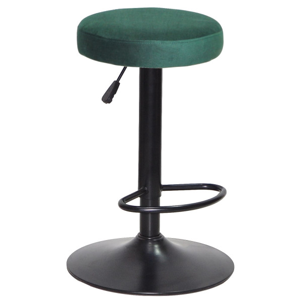 Барный стул Onder Mebli KEY BAR BK-BASE Зеленый B-1036 Бархат-0