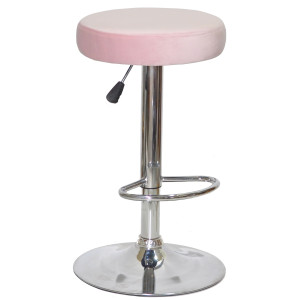 Барный стул Onder Mebli KEY BAR CH-BASE Розовый B-1021 Бархат