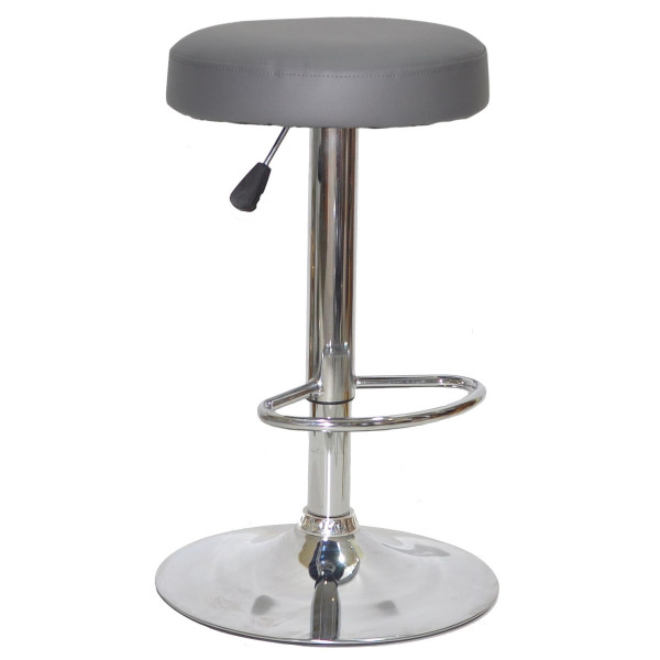 Барний стілець Onder Mebli KEY BAR CH-BASE Сірий 1001 Екошкіра-0
