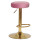 Барний стілець Onder Mebli KEY BAR GD-BASE Фрез B-1025 Оксамит