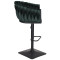Барный стул Onder Mebli Lola BAR 4-BK-BASE Зеленый UC-905 Бархат-2-thumb
