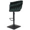 Барный стул Onder Mebli Lola BAR 4-BK-BASE Зеленый UC-905 Бархат-3-thumb