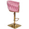 Барний стілець Onder Mebli Lola BAR 4-GD-BASE Фрез UC-906 Оксамит-1-thumb