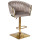 Барний стілець Onder Mebli Lola BAR 4-GD-BASE Кава UC-912 Оксамит