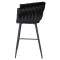 Барный стул Onder Mebli Lola BAR 75-ML (BK) Черный UC-904 Бархат-4-thumb