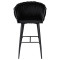 Барный стул Onder Mebli Lola BAR 75-ML (BK) Черный UC-904 Бархат-2-thumb