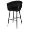 Барный стул Onder Mebli Lola BAR 75-ML (BK) Черный UC-904 Бархат-1-thumb