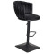 Барный стул Onder Mebli Mila BAR 4-BK-BASE Черный UC-904 Бархат-2-thumb