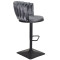 Барный стул Onder Mebli Mila BAR 4-BK-BASE Серый UC-901 Бархат-1-thumb