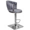 Барный стул Onder Mebli Mila BAR 4-CH-BASE Серый UC-901 Бархат-1-thumb