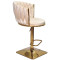 Барный стул Onder Mebli Mila BAR 4-GD-BASE Бежевый UC-902 Бархат-1-thumb