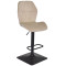Барний стілець Onder Mebli REMI BAR 4-BK-BASE Бежевий OR-851 Оксамит-0-thumb