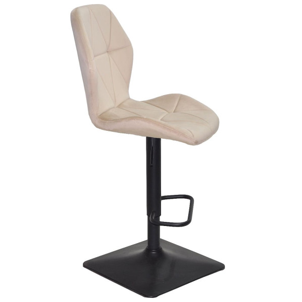 Барный стул Onder Mebli REMI BAR 4-BK-BASE Бежевый OR-851 Бархат-1