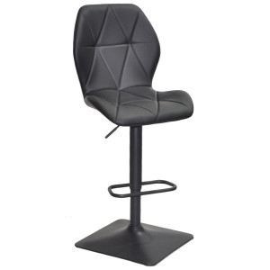 Барный стул Onder Mebli REMI BAR 4-BK-BASE Черный Экокожа