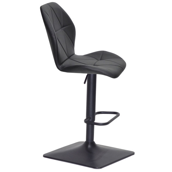 Барный стул Onder Mebli REMI BAR 4-BK-BASE Черный Экокожа-2