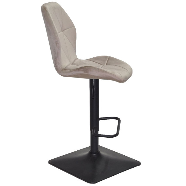 Барный стул Onder Mebli REMI BAR 4-BK-BASE Кофе UC-912 Бархат-1