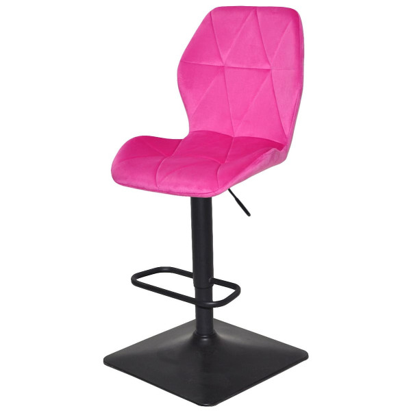 Барный стул Onder Mebli REMI BAR 4-BK-BASE Малина UC-914 Бархат-1