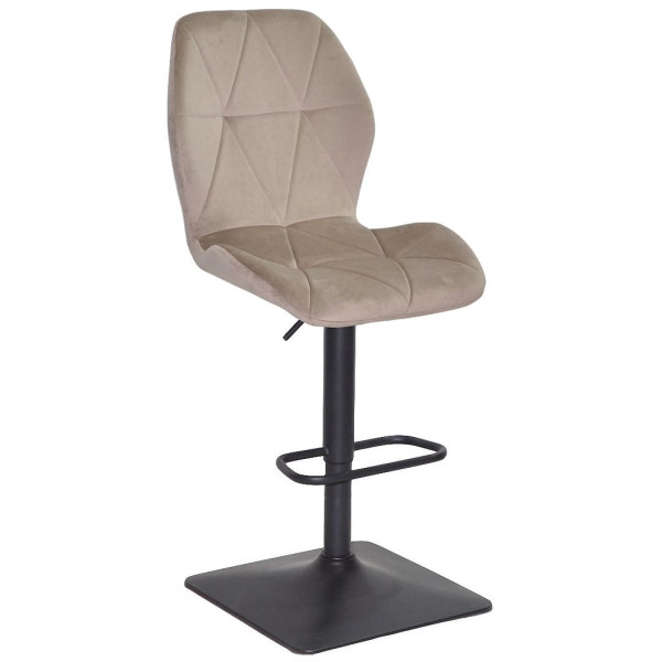 Барный стул Onder Mebli REMI BAR 4-BK-BASE Мокко PH-610 Бархат-0