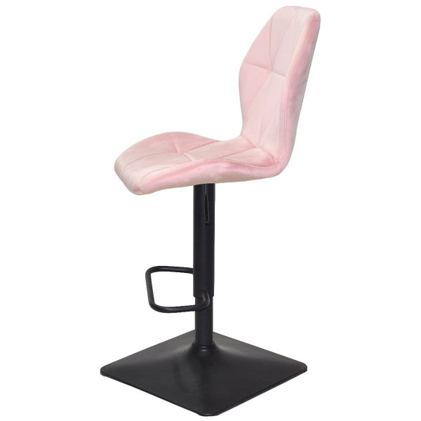 Барный стул Onder Mebli REMI BAR 4-BK-BASE Розовый UC-915 Бархат-3