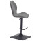 Барний стілець Onder Mebli REMI BAR 4-BK-BASE Сірий 701 Екошкіра-2-thumb