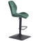 Барний стілець Onder Mebli REMI BAR 4-BK-BASE Зелений OR-853 Оксамит-2-thumb