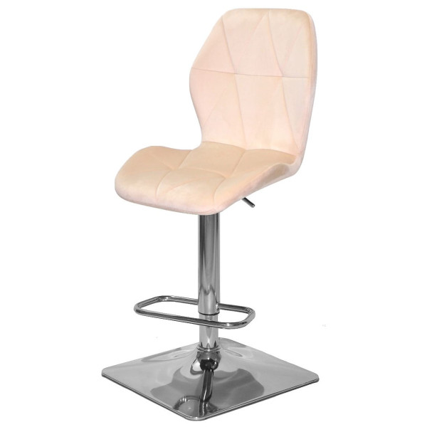 Барний стілець Onder Mebli REMI BAR 4-CH-BASE Бежевий UC-902 Оксамит-1