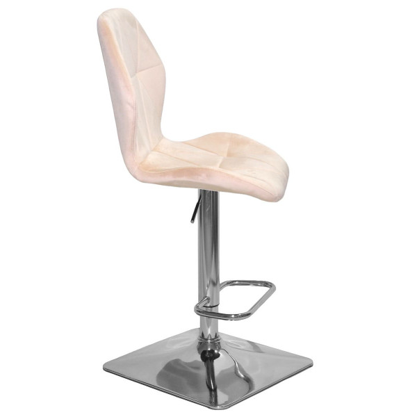 Барний стілець Onder Mebli REMI BAR 4-CH-BASE Бежевий UC-902 Оксамит-2