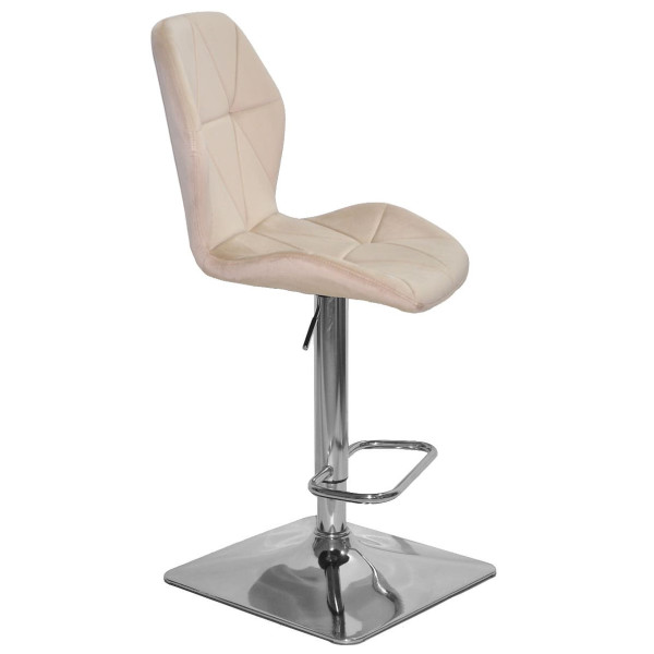 Барный стул Onder Mebli REMI BAR 4-CH-BASE Бежевый OR-851 Бархат-1