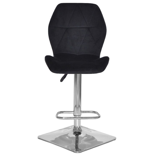 Барный стул Onder Mebli REMI BAR 4-CH-BASE Черный OR-854 Бархат-1