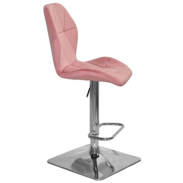 Барний стілець Onder Mebli REMI BAR 4-CH-BASE Фрез PH-603 Оксамит-1