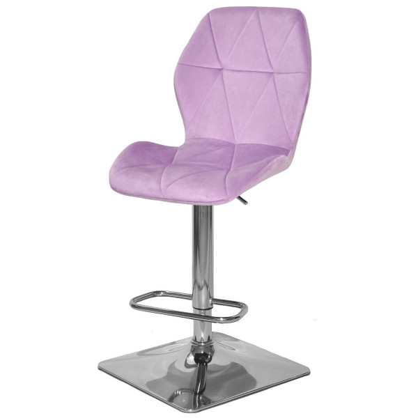 Барний стілець Onder Mebli REMI BAR 4-CH-BASE Ліловий UC-917 Оксамит-1