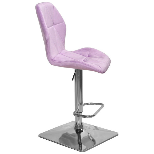 Барний стілець Onder Mebli REMI BAR 4-CH-BASE Ліловий UC-917 Оксамит-2