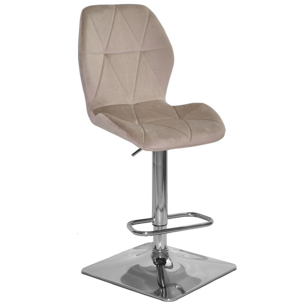 Барный стул Onder Mebli REMI BAR 4-CH-BASE Мокко PH-610 Бархат-0