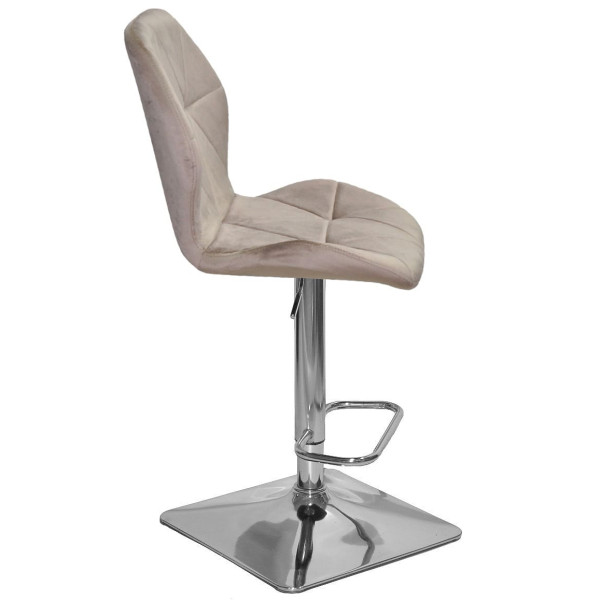 Барный стул Onder Mebli REMI BAR 4-CH-BASE Мокко PH-610 Бархат-1